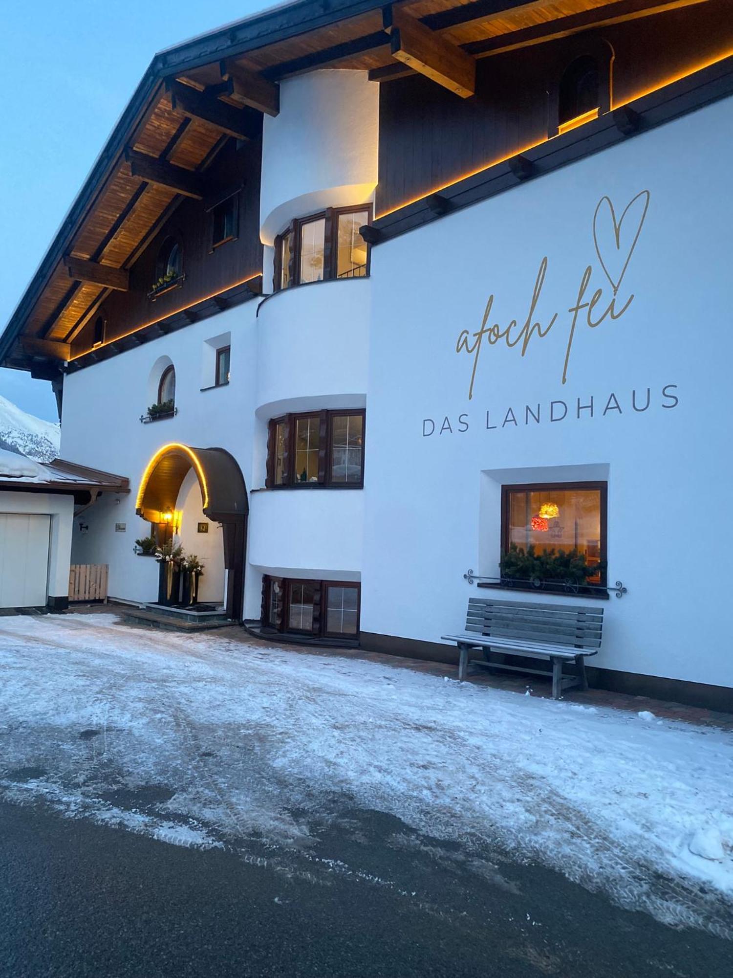 Quality Hosts Arlberg - Afoch Fei - Das Landhaus Sankt Anton am Arlberg Kültér fotó